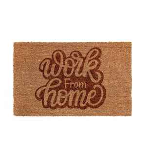 PVC Backed Coco Coir Tufted <b>Machine</b> Made Solid Color Anti-Slip Eco-Friendly Door Mat for Hotel & Home Use - Product Image 2