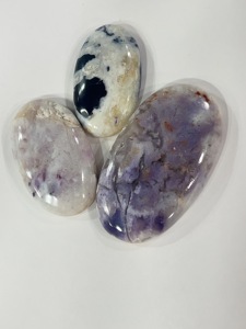 Lot de 10 cabochons en pierre naturelle violette de qualité AA, 46g, vente en gros de pierres précieuses en vrac pour la fabrication de bijoux, fournisseur en gros - Product Image 3
