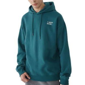 Sweat-shirt à capuche surdimensionné pour homme personnalisé 2025, coupe ample, pull avec épaules tombantes, sweat-shirt d'hiver à impression sérigraphique - Product Image 1