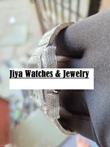 Moissanite Square Watch Brilliant Cut VVS1 Antique Hip Hop Luxury Fashion Quartz 40mm Stainless Steel Japanese Miyota - Product Image 3