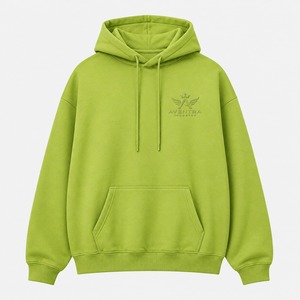 เสื้อฮู้ดดี้โอเวอร์ไซส์สำหรับผู้ชาย ผ้าฟลีซเนื้อนุ่ม ทรงหลวม ปลายแขนเสื้อแบบริบ และดีไซน์สวมใส่สบายสำหรับฤดูใบไม้ร่วงและฤดูหนาว - Product Image 1