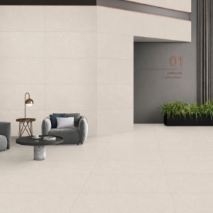 Carreaux de sol en porcelaine mate 600x1200mm, antibactériens, adhésifs, pour villas et hôtels, design moderne, surface solide, antidérapants, intérieur - Product Image 1