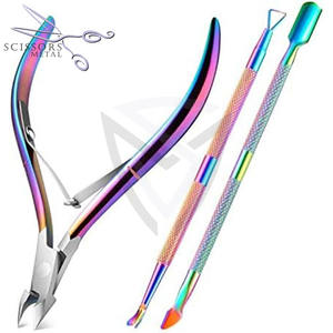 Nouvelles pinces à cuticules professionnelles Nghia de haute qualité en acier inoxydable C-01, outils de manucure pour doigts et orteils avec une large ouverture de mâchoire - Product Image 2