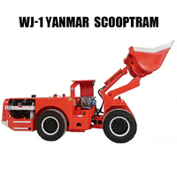 Scooptram articulé robuste de 1 m³ pour l'exploitation minière souterraine (LHD)