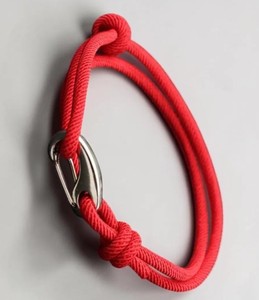 SNH Trendy Cute Unisex Leather & Cotton Nautical Adjustable <b>Bracelet</b> for Children's Anniversary Occasion All Religious - Product Image 1