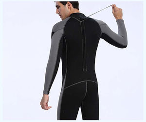 Custom Neoprene <b>Wetsuit</b> Full Body Surfing Suit Thermal Diving Suit Long Sleeve Water Sports Apparel - Product Image 3