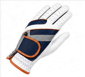 Gant de golf en cuir Cabretta d'Indonésie pour hommes et femmes, respirant, doux, antidérapant, pour la main gauche, accessoires de golf, logo d'usine - Product Image 3