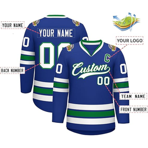 Maillots de hockey sur glace avec impression par sublimation et design personnalisé - Product Image 3