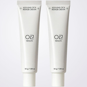 Soins de la peau coréens WOLLYO K-Beauty Azulene Cica Mark Cream Fabriqué en Corée 55g lotion pour le visage centella asiatica - Product Image 3