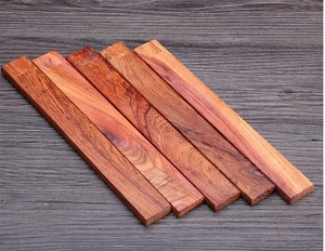 Brûleur d'encens en bois de manguier écologique de style chinois, fait main, avec attrape-cendres et logo personnalisé - Product Image 1