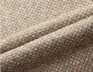 Cardigan en tricot beige pour homme, fermeture éclair intégrale, col roulé, manches régulières, doublure à carreaux, vêtement d'hiver, pull en laine acrylique - Product Image 6