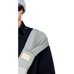 Pet Sling Carrier Solid Color Oxford Fabric Breathable Mesh Zipper Closure For <b>Cats</b> - Product Image 2