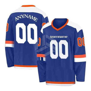 2026 Ice Hockey Jersey High Quality Polyester Free <b>Design</b> Sublimated Print Embroidery Logo Custom Hockey Uniform - Product Image 2