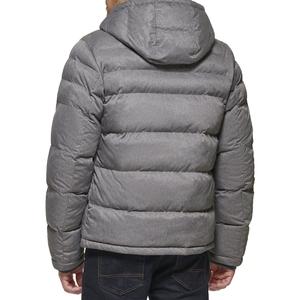 Custom Logo Men Puffer <b>Jacket</b> Thick <b>Warm</b> Streetwear Style Outerwear - Product Image 5