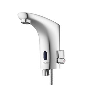 Rubinetto Automatico con Sensore di Movimento per Lavabo Bagno, Senza Contatto, Acqua Calda e Fredda Regolabile per Toilette e Bagno - Product Image 1