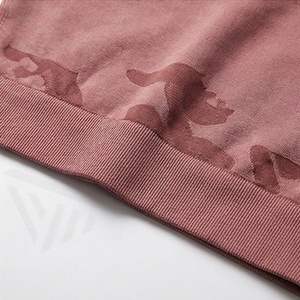 Ensemble de yoga et de fitness deux pièces taille haute pour femmes, personnalisable avec logo, respirant et imprimé par sublimation OEM, nouvelle tenue de sport - Product Image 5