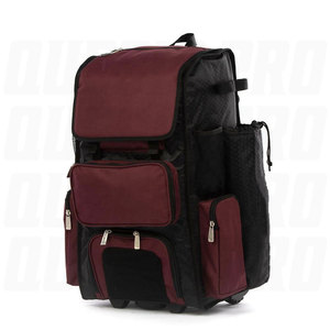 Custom Sports Rolling <b>Wheeled</b> Baseball Softball Bag Hybrid Rolling Bat <b>Backpack</b> Waterproof Large Capacity Equipment Bag - Product Image 5