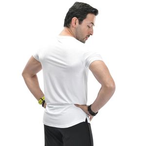 Men's <b>White</b> Short Sleeve T Shirt Crew Neck Slim Fit Plain Casual Basic <b>Tee</b> Solid Color Everyday Lightweight Men's Clothing - Product Image 6