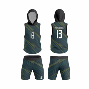 Uniformes de Fútbol 7v7 Transpirables de Poliéster Personalizados para Hombre y Jóvenes, Secado Rápido, Sublimación, Diseño Lava Flow - Product Image 4