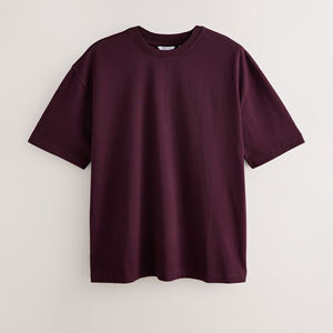 Camiseta de Cuello Redondo de Algodón de Alta Calidad OEM, Tejido de Punto Informal para Fitness, Logotipo Personalizado en la Parte Delantera, Transpirable y de Secado Rápido - Product Image 6