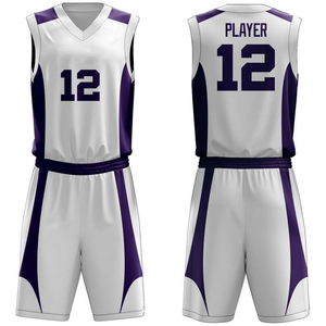 Ensemble d'uniformes de basketball personnalisés à faible MOQ, tenue de sport respirante pour le basketball - Product Image 1
