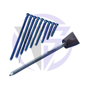 Premium 4.5mm Cortical Bone <b>Screw</b> <b>Set</b> Self-Tapping Titanium Grade 5, 140 Pieces Surgical Kit - Product Image 5