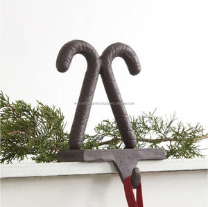 Cast Iron <b>Stocking</b> <b>Holder</b> Custom Style Table Countertop Home Decor Metal <b>Stocking</b> Hanger Hook Decorative Objects And Crafts - Product Image 1