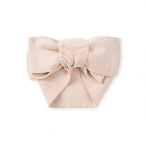 Manufacturer 100% Cotton Solid Color Casual Baby Bow Headband Kids Bowknot Headwrap 110cm Custom Packaging Accessory - Product Image 2