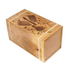 Large <b>for</b> Mango Wood <b>Pet</b> Urn Eye-Catching Natural Color Design Manufacturer Direct Sale <b>for</b> Human <b>Ashes</b> & Adult Burials - Product Image 5
