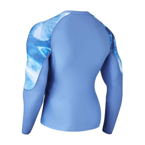 เสื้อรัดกล้ามเนื้อแขนยาวรุ่นใหม่สำหรับผู้ชาย สำหรับการฝึกซ้อมมวยปล้ำ คุณภาพพรีเมียม เนื้อผ้ายืดหยุ่น เหมาะสำหรับการฝึกซ้อมเป็นเวลานาน - Product Image 3