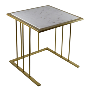 Tables basses au design moderne avec un design en matériaux combinés, finition hautement peinte et design poli, décoration de salon, table d'appoint - Product Image 6