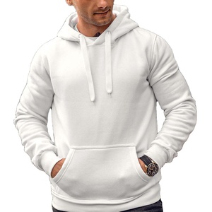 Sweat à capuche pour hommes 100% coton de haute qualité avec poches élégantes Design sportif respirant pour les sports d'hiver Prix de gros - Product Image 1