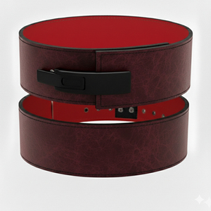 Ceinture de musculation en cuir pour la musculation et le powerlifting, réglable, robuste, antidérapante, soutien dorsal, épaisseur 10 mm - Product Image 2