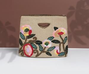 Jialing Luxury Vintage Beaded Embroidered <b>Handbag</b> <b>for</b> Women <b>Silver</b> Shiny Evening Bag <b>for</b> <b>Wedding</b> Dinner Handmade Fashion Classic - Product Image 4