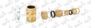 ข้อต่อท่อทองเหลืองแบบกำหนดเอง ผิวเรียบ สำหรับเชื่อมต่อท่อน้ำ - Product Image 6