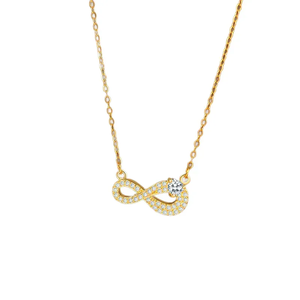 Collier avec chiffres dorés pour la Saint-Valentin, au design élégant, parfait pour offrir en cadeau - Product Image 5