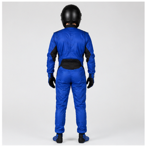 Traje de Carreras de Karting para Hombre, Azul, Manga Larga, Resistente a las Llamas, Sin Costuras, de Secado Rápido, para Todas las Temporadas, Personalizable para Equipos - Product Image 3
