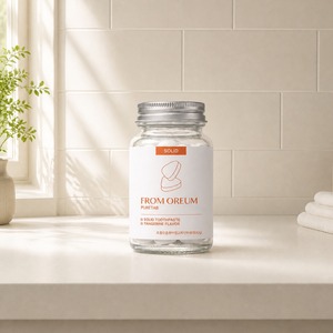 [FROM OREUM] Trousse de Voyage Dentifrice Solide Saveur Mandarine de Jeju 60 Comprimés pour Articles de Toilette Personnels en Voyage - Product Image 3