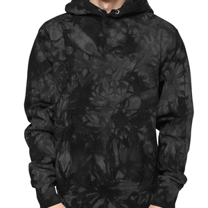 Sudadera con Capucha Negra Personalizada para Hombre |   Suéter de punto 100% algodón, holgado, con bolsillo |   Antienvejecimiento |   Marca Privada OEM/ODM - Product Image 1