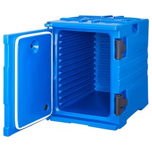 Contenitore Termico per Alimenti da 95 Qt con Doppie Fibbie, Scaldavivande a Caricamento Frontale per Catering, Attrezzatura per Mantenere il Calore - Product Image 6