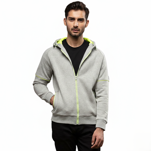 Sweat-shirts en coton French Terry pour hommes, séchage rapide, coupe-vent, brodés, veste d'hiver de créateur, XS à 6XL, prix abordable, ODM - Product Image 1