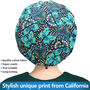 Mejores Gorros Quirúrgicos Médicos Ajustables para Protección del Cabello, Gorros de Enfermera con Gorros de Cirujano Personalizados - Product Image 4