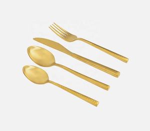 ชุดเครื่องใช้บนโต๊ะอาหารทำจากทองเหลืองทองพกพาได้แบบพรีเมี่ยมจำนวน4ชิ้นผู้ผลิตส่งตรงจากโรงงาน - Product Image 3