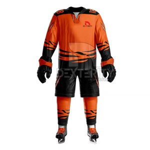 Uniforme de Hockey sobre Hielo de Poliéster Transpirable de Nuevo Estilo, Ropa con Diseños Personalizados de Alta Calidad - Product Image 1