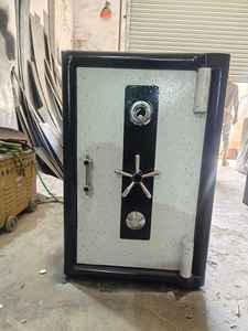 Coffre-fort de haute sécurité pour la maison, en acier robuste, avec serrure électronique et à clé - Product Image 6