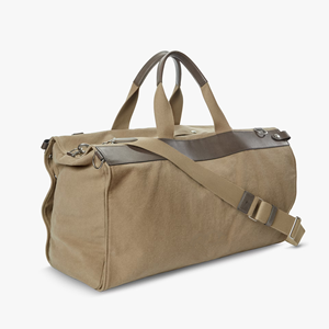 Bolsa de Lona Unisex de 40-55L con Cierre de Cremallera, Correa Ajustable, Asa Suave y Resistente, Color Sólido, para Viaje - Product Image 6