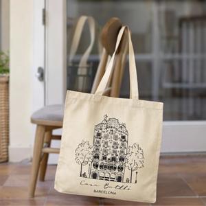 ถุงช้อปปิ้งผ้าฝ้าย 100% คุณภาพสูง ปรับแต่งได้ ทันสมัย พิมพ์ลายตามสั่ง ใช้ซ้ำได้ เป็นมิตรกับสิ่งแวดล้อม - Product Image 5