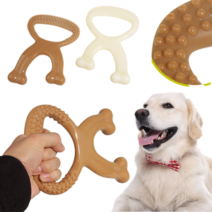 Juguete Masticable Ecológico Wakeani en Forma de Hueso para Perros, Venta al por Mayor, de Nylon de Grado Alimenticio, para Masticar y Entrenar, con Sonido - Product Image 1
