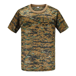 เสื้อยืดแทคติคอลจากโรงงานโดยตรง เสื้อผ้าฝึกซ้อมแบบหนา รับทำโลโก้ตามสั่ง ขายส่ง OEM ผู้ผลิตส่งออกสำหรับผู้นำเข้า - Product Image 3