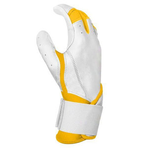 Gants de frappe de baseball à manchette longue, logo personnalisé, cuir de chèvre, unisexe, adultes et jeunes, pour baseball et softball - Product Image 3